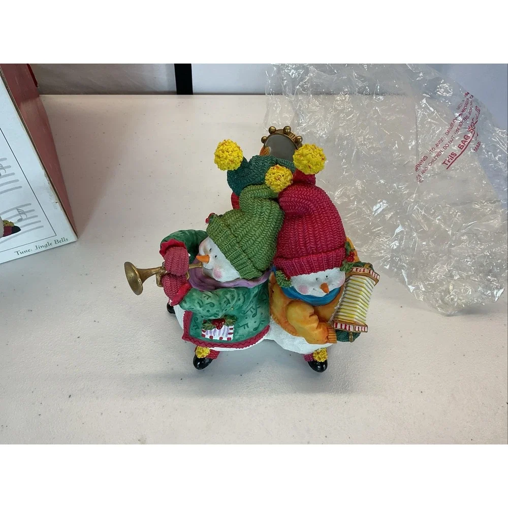 Fitz and Floyd Snowman Jamboree‎ Music Box 